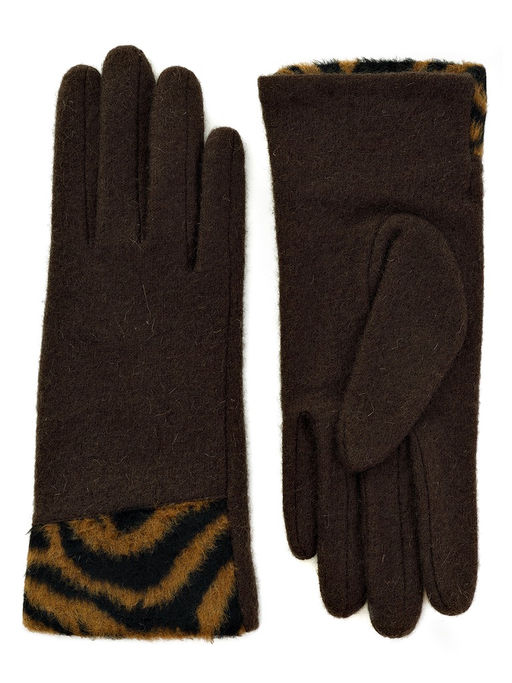 Перчатки жен Labbra LB-PH-58 d.brown фото 2