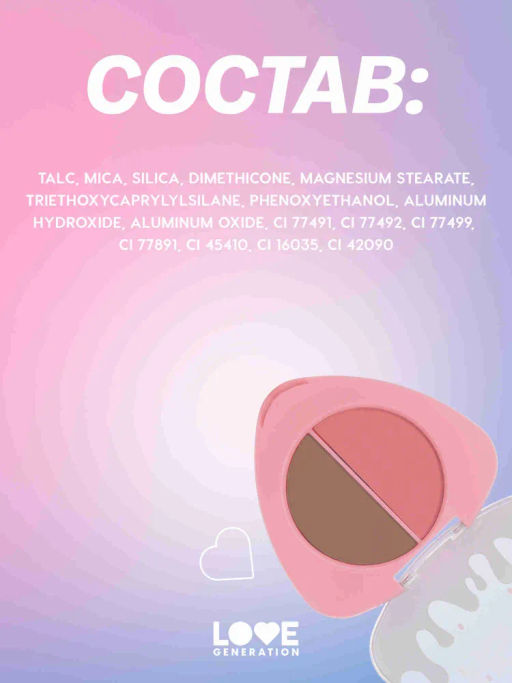 Love Generation Палетка для контуринга лица / Contouring Face Palette BlushBerry тон 02  фото 8