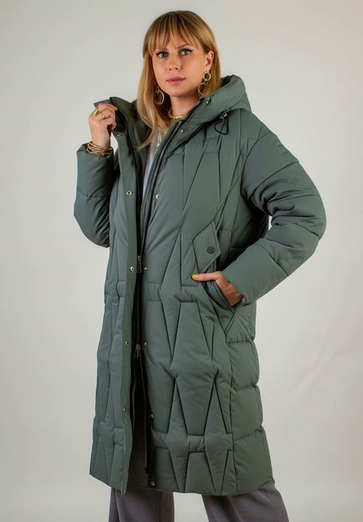 Зимняя куртка удлиненная, арт.28117