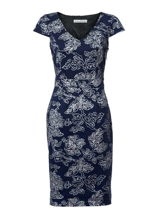 Платье, сине-серебристое - Ashley brooke фото 2