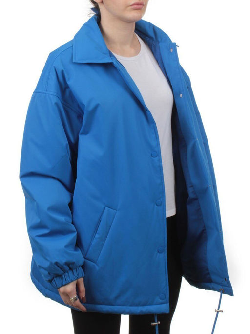 H24-216 BLUE Куртка демисезонная женская (100 гр. синтепон) - Fashion фото 6