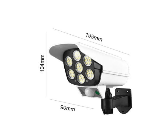 Светильник уличный Buro 2178T прожектор с датчиком движения 77 LED солнечная батарея  фото 5