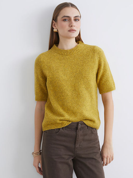 Regular Fit Kad?n Triko Kazak