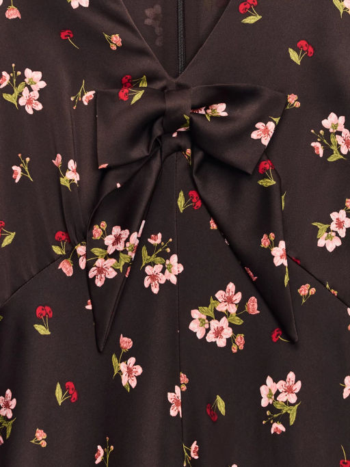 Платье миди с цветочным принтом / Zarina