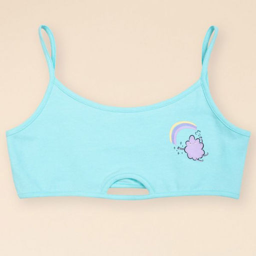 PELICAN, майка для девочек, Лазурный фото 2