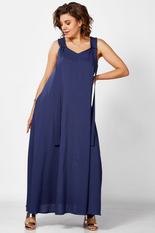 Платье BegiModa 1053 синий
