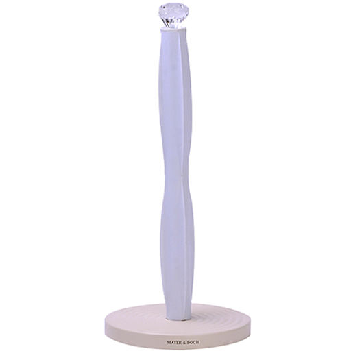 40568 Подставка для бумажных полотенец 15х35см нерж/ст/жел/пластик MB (х12)