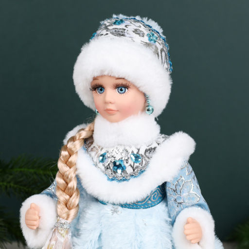 Фигурка Снегурочка 30 см +подарок / 21B56 /уп 36/ - Галеонтрейд фото 6