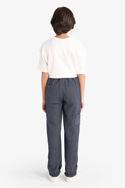 Oversize Geni_ Kal_p Beli Lastikli E_ofman Alt_ Erkek _ocuk - Defacto фото 6