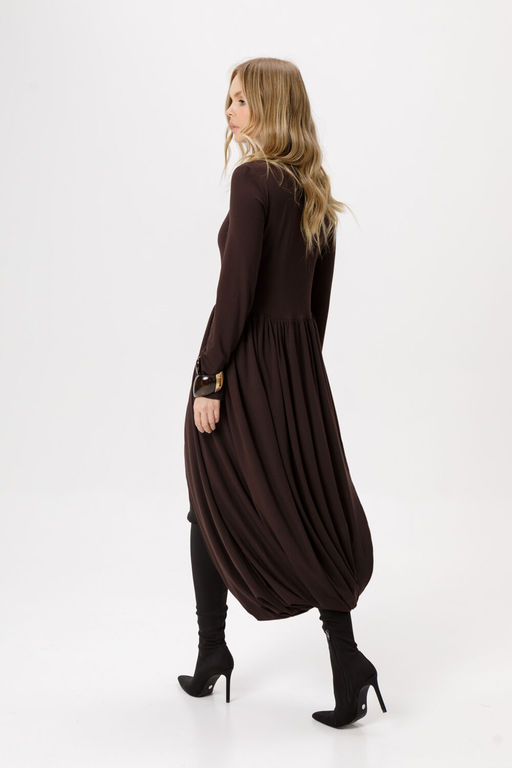 Платье Pirs 6380 коричневый  фото 4