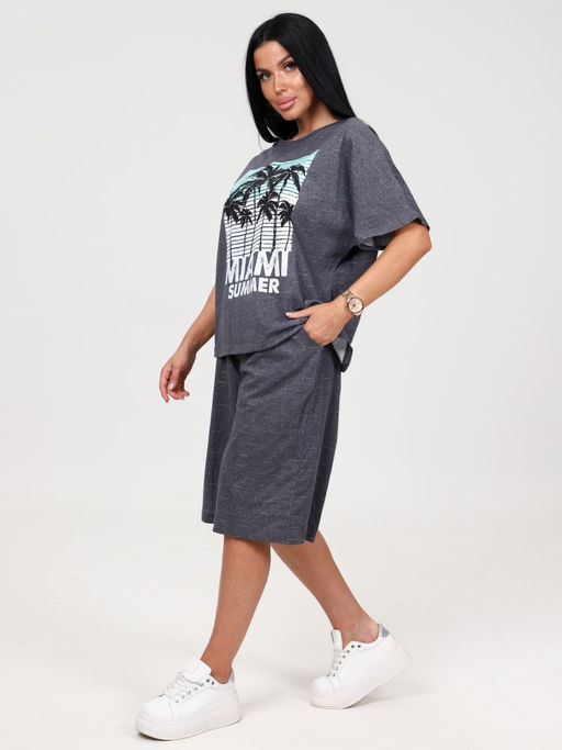 639 ДОМАШНИЙ КОСТЮМ (Темно-серый) - А-дина фото 5