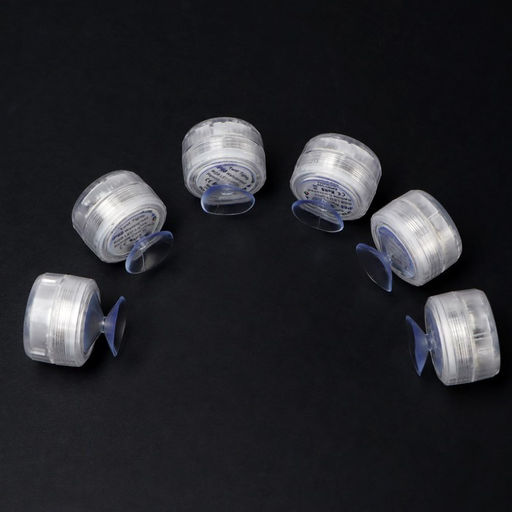 Светильник водонепроницаемый мини, 3 x 1.9 см, 6 шт, от CR2032 (в компл.), пульт, RGB, IP68 - Simaland фото 3