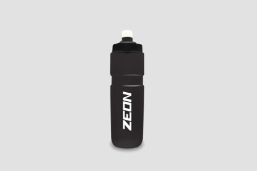 Бутылка для воды велосипедная ZEON WB226 гоночная, клапан кэмэлбак, пищевой hi-quality PP, 750ML цвет black/уп100