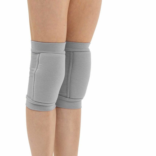 Наколенники для гимнастики и танцев Grace Dance, с уплотнителем, р. XXS, 3-5 лет, цвет серый  фото 2