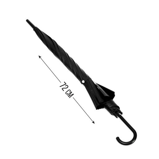 Зонт - трость полуавтомат Питерский дождь, цвет черный, 8 спиц, R = 45 см - Семейные традиции фото 5