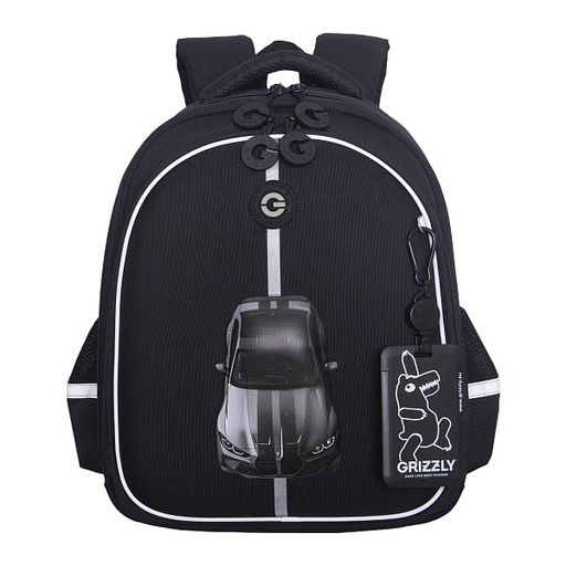 RAz-687-1 Рюкзак школьный с картхолдером на держателе - Grizzly фото 49