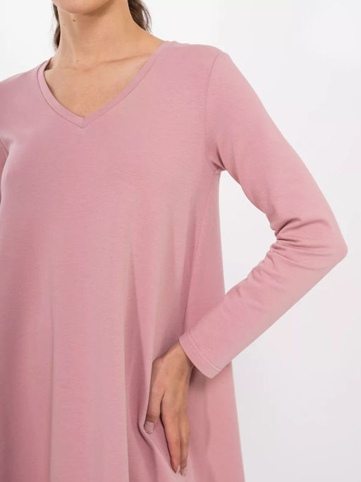 Платье с тесьмой по низу 92% хлопок, 8% эластан - Tantino фото 17