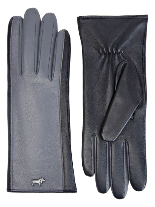 Перчатки жен п/ш LB-0641 black/d.grey - Labbra фото 5