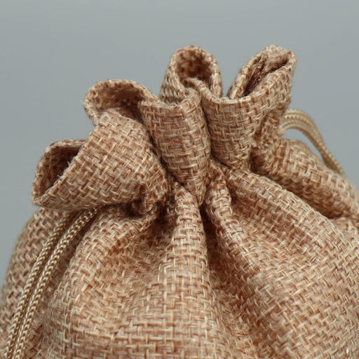 Цена за 5 шт. Мешочек новогодний подарочный с термонаклейкой Друзья, 13?18 см  1.5 см