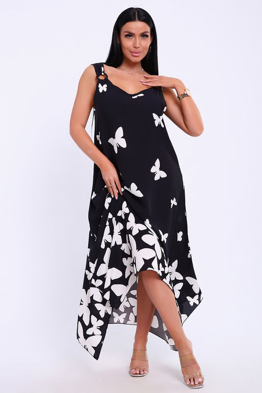 Сарафан летний больших размеров пляжный домашний 5740 - Натали фото 25