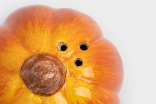 Емкость для соли или перца, 7 см, керамика, оранжевая, Тыква, Bright pumpkin - Anna lafarg фото 5