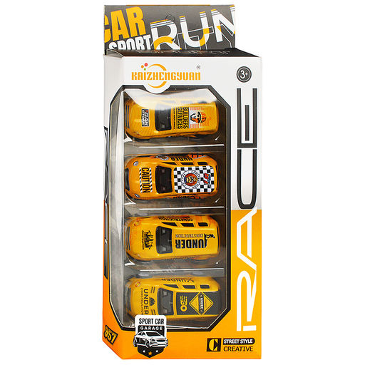 Набор машин "Крутые гонки" в коробке