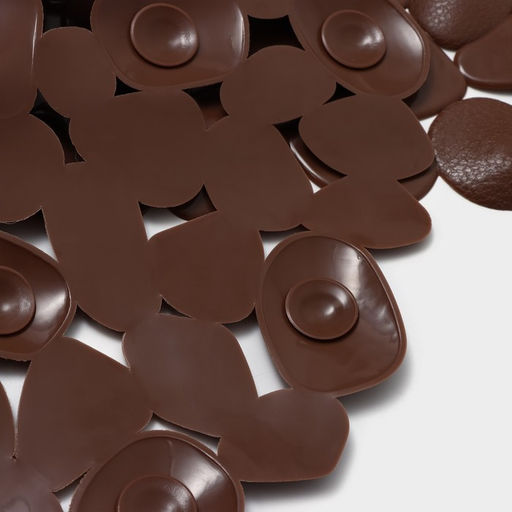 Коврик противоскользящий в ванну на присосках Доляна Крупная галька, 33?63 см, МИКС  фото 4