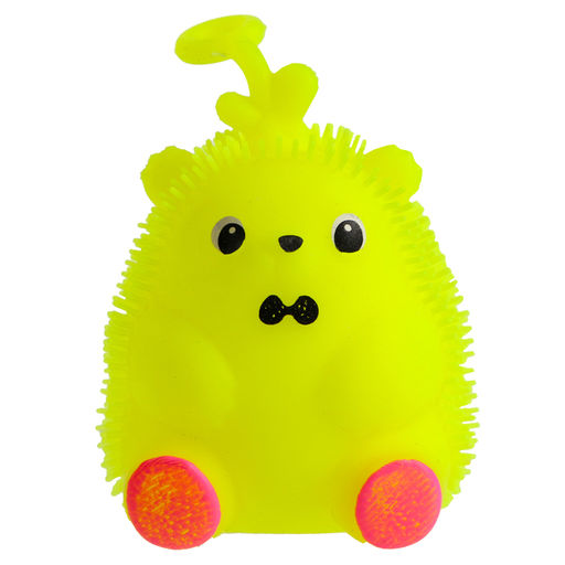 Цена за 9 шт. Мяч детский резиновый ёжка световой «Ёжик», цвета МИКС, в шоубоксе