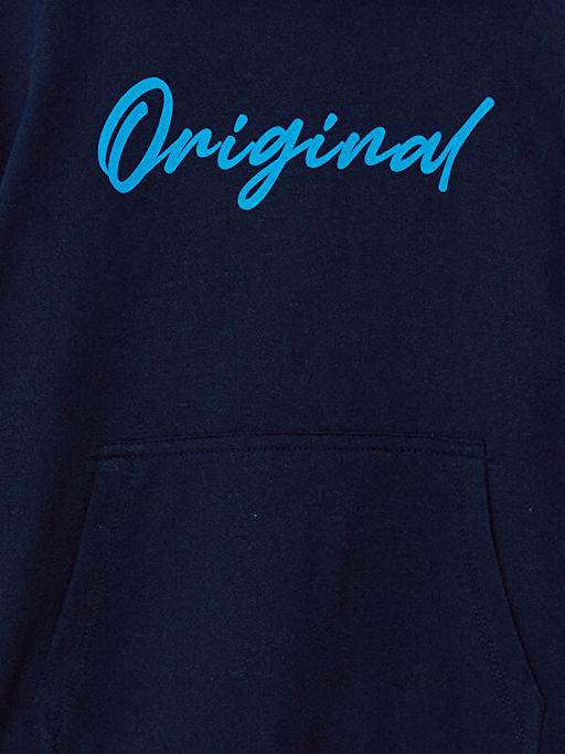 Kap??onlu Erkek ?ocuk Sweatshirt - Waikiki фото 3