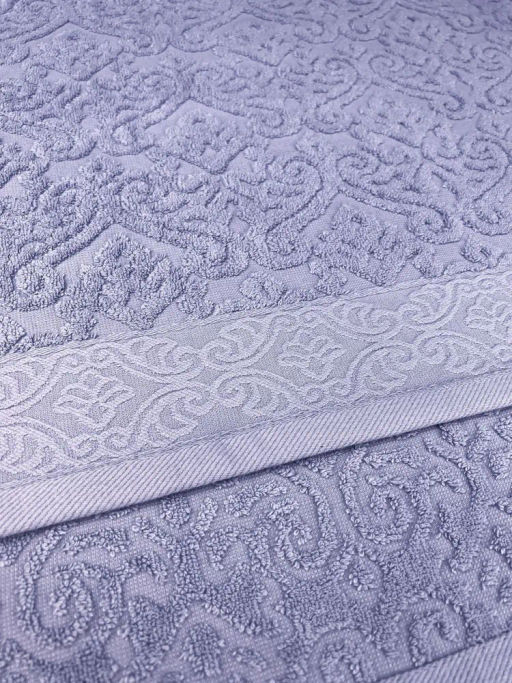 Полотенце махровое жаккардовое ROSELYN мод. J-176 размер 70*140 пл. 500 гр/м2 - Фабрика снов фото 24