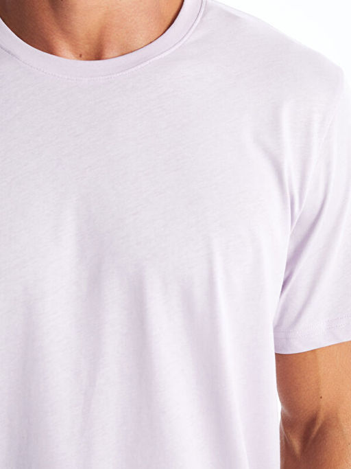 Bisiklet Yaka Penye Erkek Ti??rt