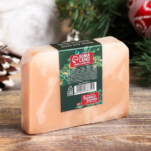Мыло СПА - уход для бани и сауны С легким паром имбирный пряник 80 гр - Банная забава фото 2