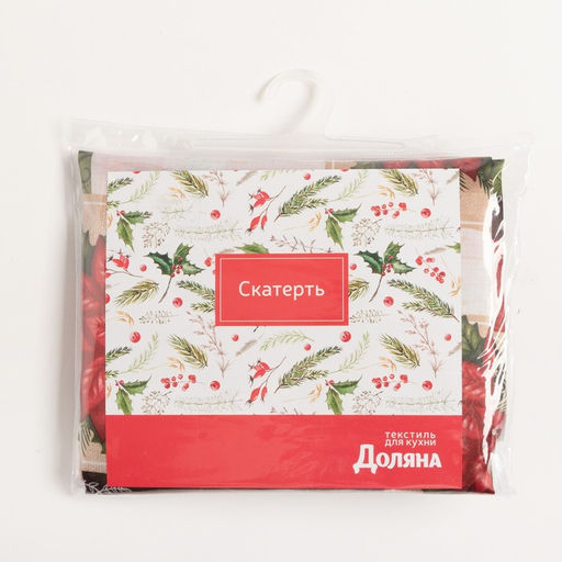 Скатерть Доляна Love 145300 см, 100% п/э  фото 8