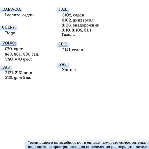 Автоодеяло для двигателя Cartage, 16090 см, повышенная плотность  фото 9