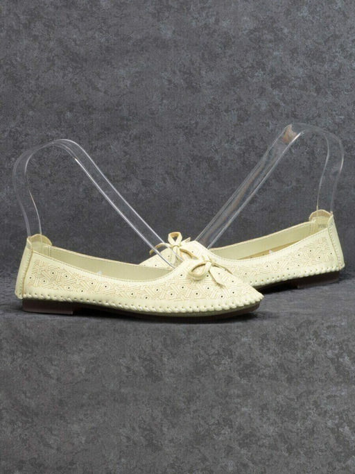 07-PDXL31-3 YELLOW Балетки (натуральная кожа)