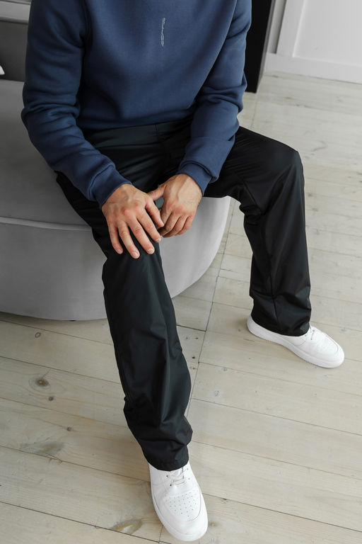 НА ФЛИСЕ утепленные ПЛАЩЕВЫЕ брюки