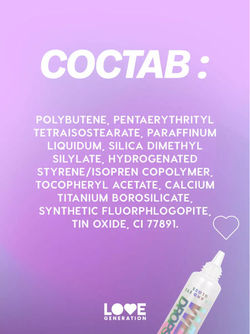 Love Generation Блеск для век и губ Wet Drops тон 02 с розовыми частицами 12 мл  фото 10