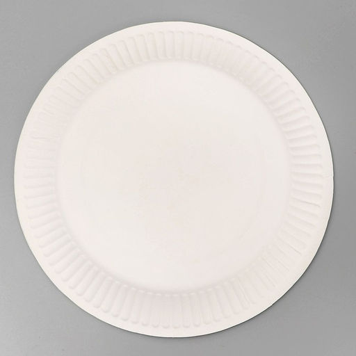 Цена за 10 шт. Тарелка одноразовая бумажная «С днем рождения», 18 см