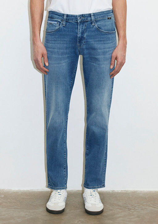 Martin Premium Blue Ac?k Mavi Jean Pantolon  фото 3