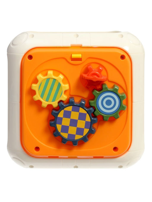 Сортер "Кубик" с шестеренками и фигурами