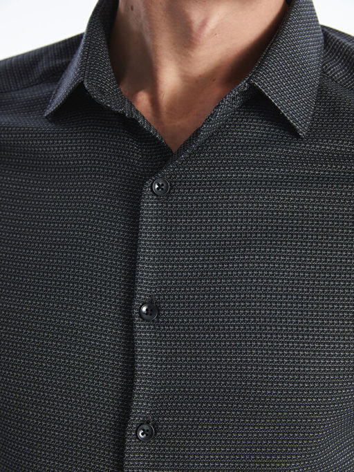 Slim Fit Uzun Kollu Arm?rl? Erkek G?mlek