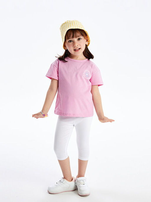 Beli Lastikli K?z ?ocuk Basic Tayt