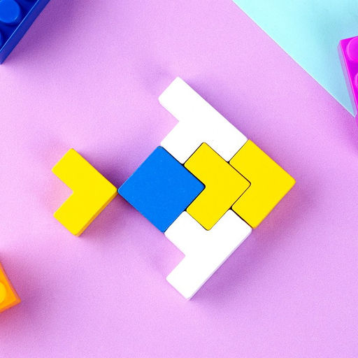 Детская развивающая игра тетрис «Дракончик», 2,5 × 22,3 × 29,8 см