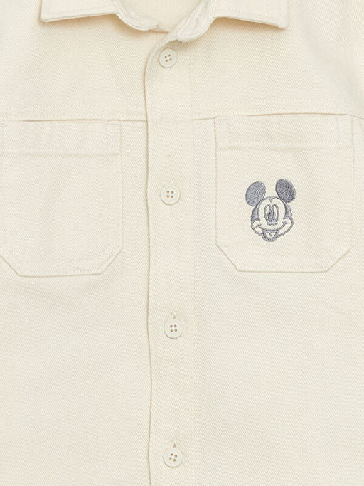 Mickey Mouse Bask?l? Erkek ?ocuk G?mlek