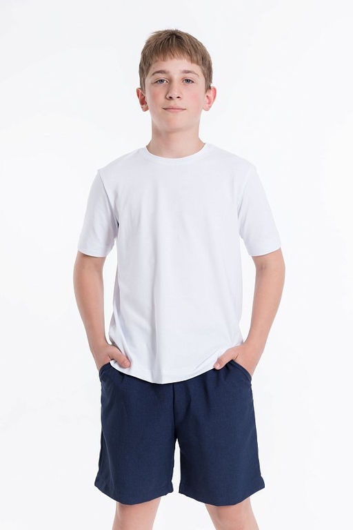 Шорты М224048а синий - Елена фото 4