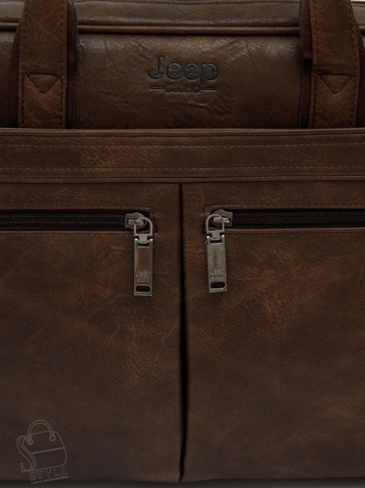 Портфель мужской 1795-01 coffee Jeep