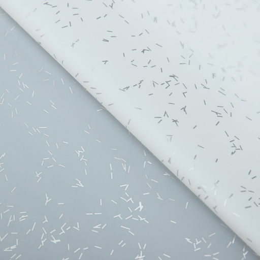 Цена за 20 шт. Пленка для цветов, Звёздное небо, белый, 57х57 см - UPAK LAND фото 2