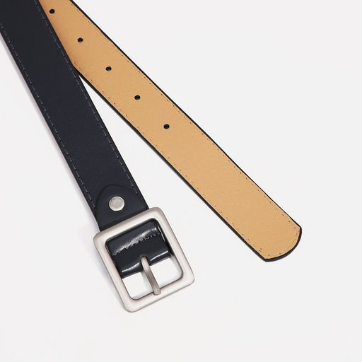 Ремень женский, ширина 2,8 см, винт, пряжка металл, цвет синий - Simaland фото 2