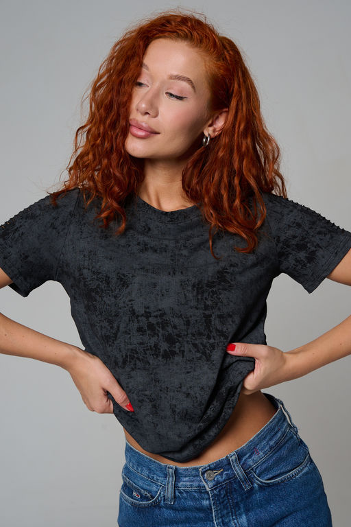 Футболка женская Натали 7497 кулирка хлопок с эластаном  фото 7