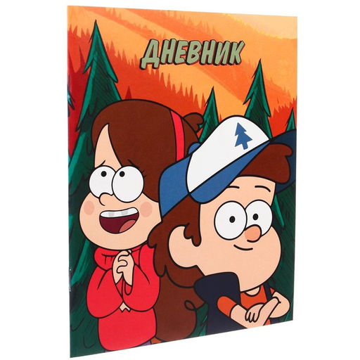 Дневник школьный, 1-11 класс в мягкой обложке, 40 л, Гравити Фолз - Disney фото 2